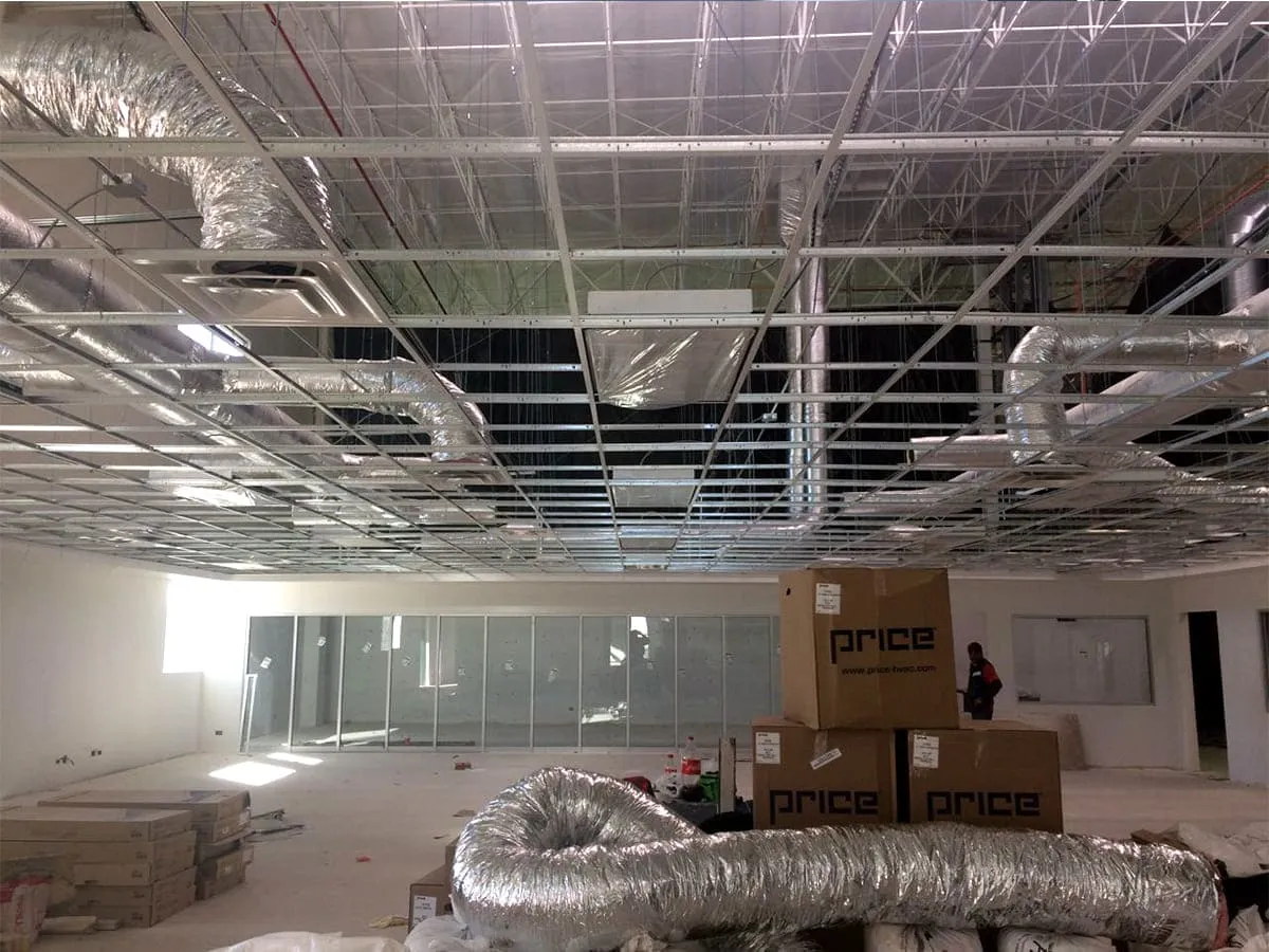 Instalación y mantenimiento de sistema HVAC